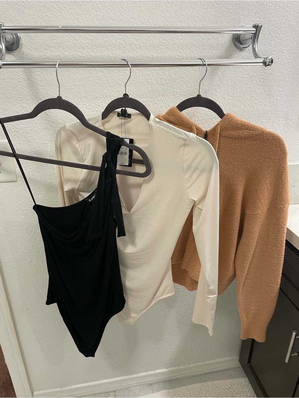 Express Bodysuits and Hooded Sweater Bundle XS/S